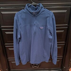 Patagonia Navy Half-Zip Fleece